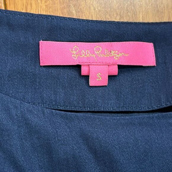 Lilly Pulitzer The Maisel Blue Top Size S - Picture 9 of 16